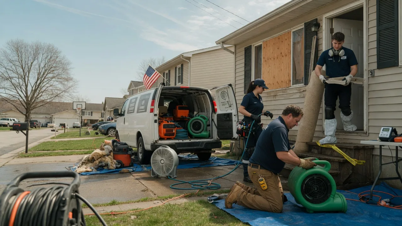 Water Damage Restoration in Rolette, ND near me